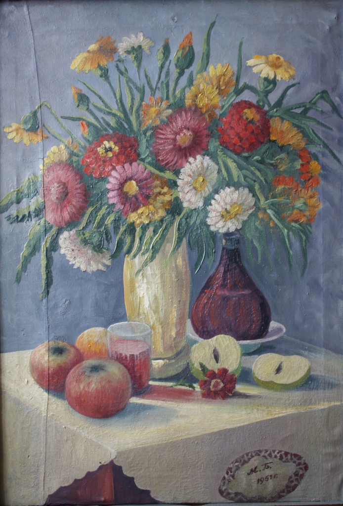 Зильберштейн М.В. Натюрморт х.м 1951 49х69